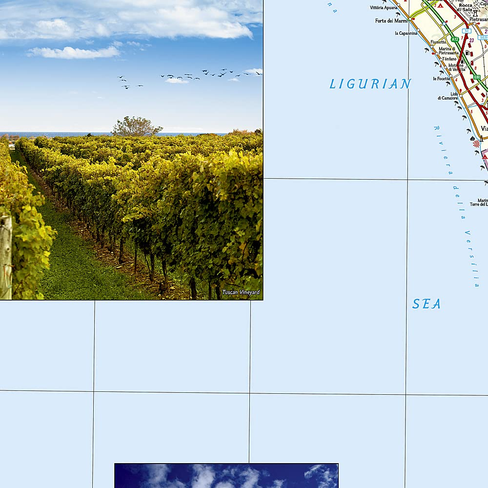 Tuscany Map [Italy]: Travel Maps International Adventure Map: 3305 image number 5