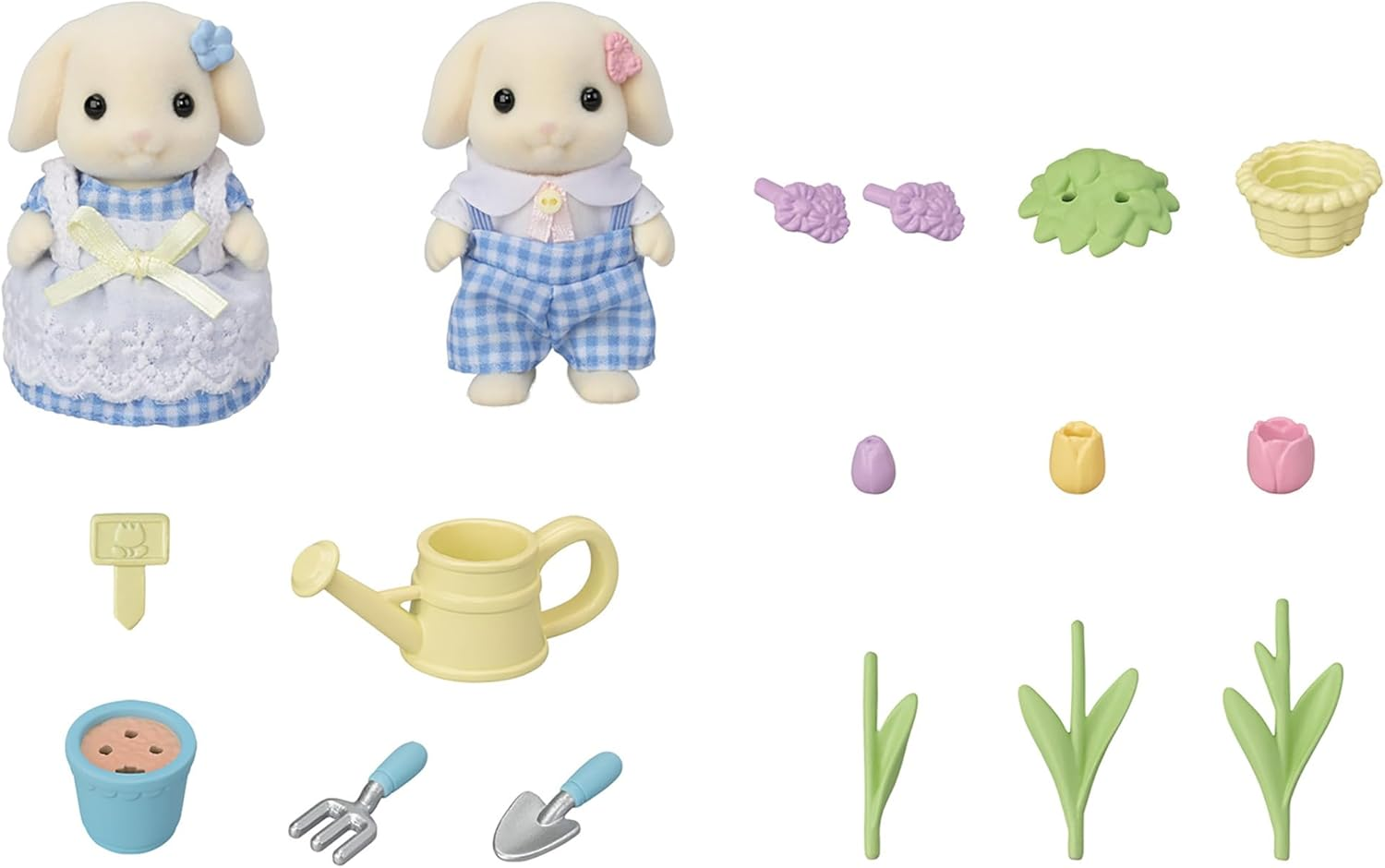 Sylvanian Families - Blossom Gardening Set - Flora Rabbit Sister & image number 4