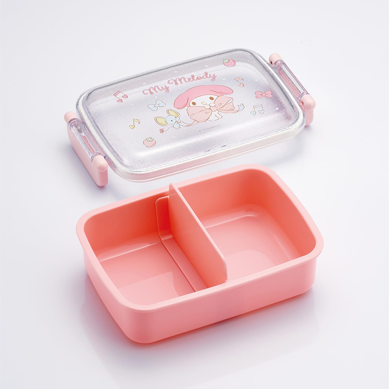 Skater RBF3ANAG Children'S Lunch Box, 16.9 Fl Oz (450 Ml), Fluffy Dome, Antibacterial, Kids Lunch, Made in Japan, Sanrio My Melody, Big Ribbon, Girls - Rice Ball image number 4