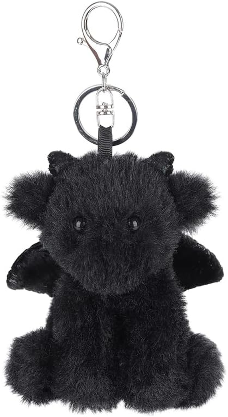 Apricot Lamb Cute Toys Plush Dragon Dinosaur Stuffed Animal Soft Keychain for Kids Bag, Purse, Backpack, Handbag (5 Inches)