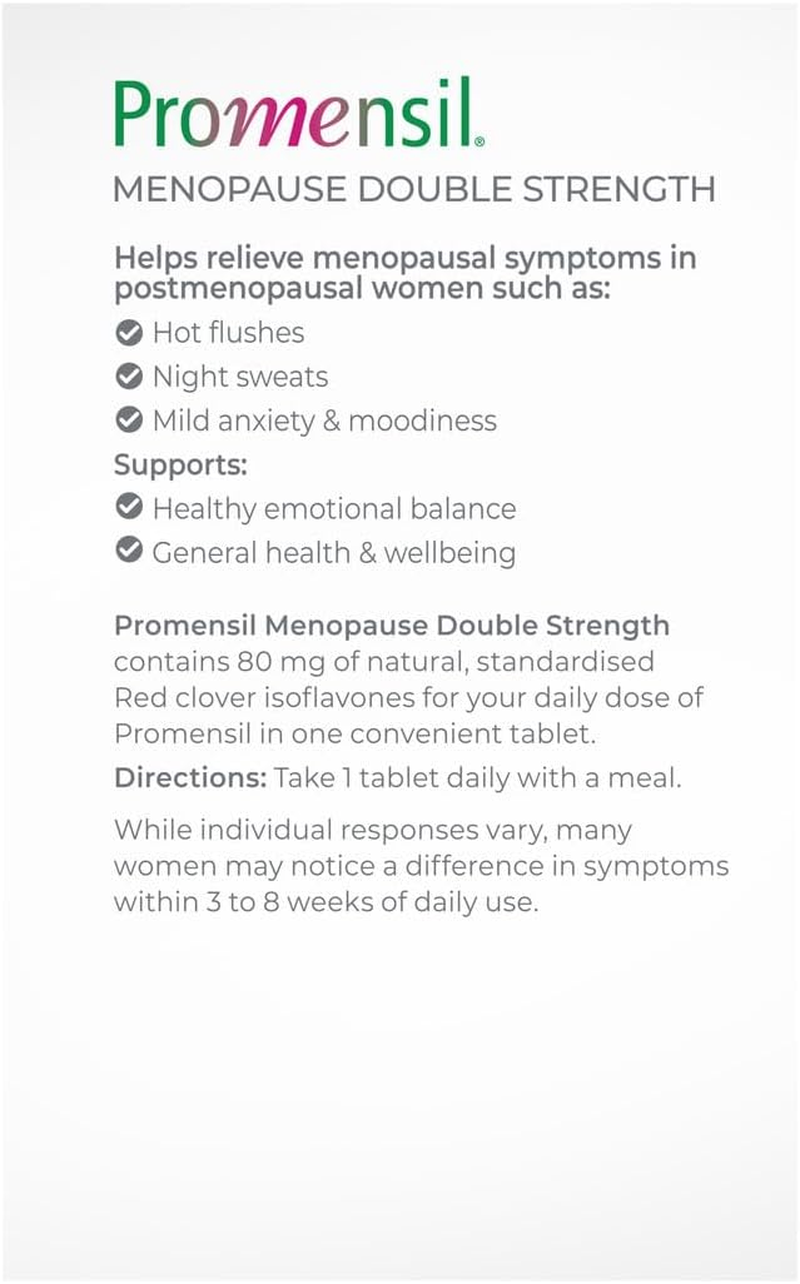 Promensil Double Strength 60 Tablets image number 2