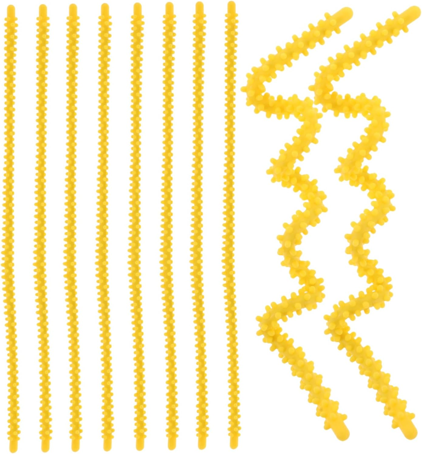 BAZEITFLOW 10Pcs Silicone Perm Rods for Hair Curling Tools Reusable Spiral Hair Rollers for Salon Home Use Flexible Curling Perm Rods image number 6