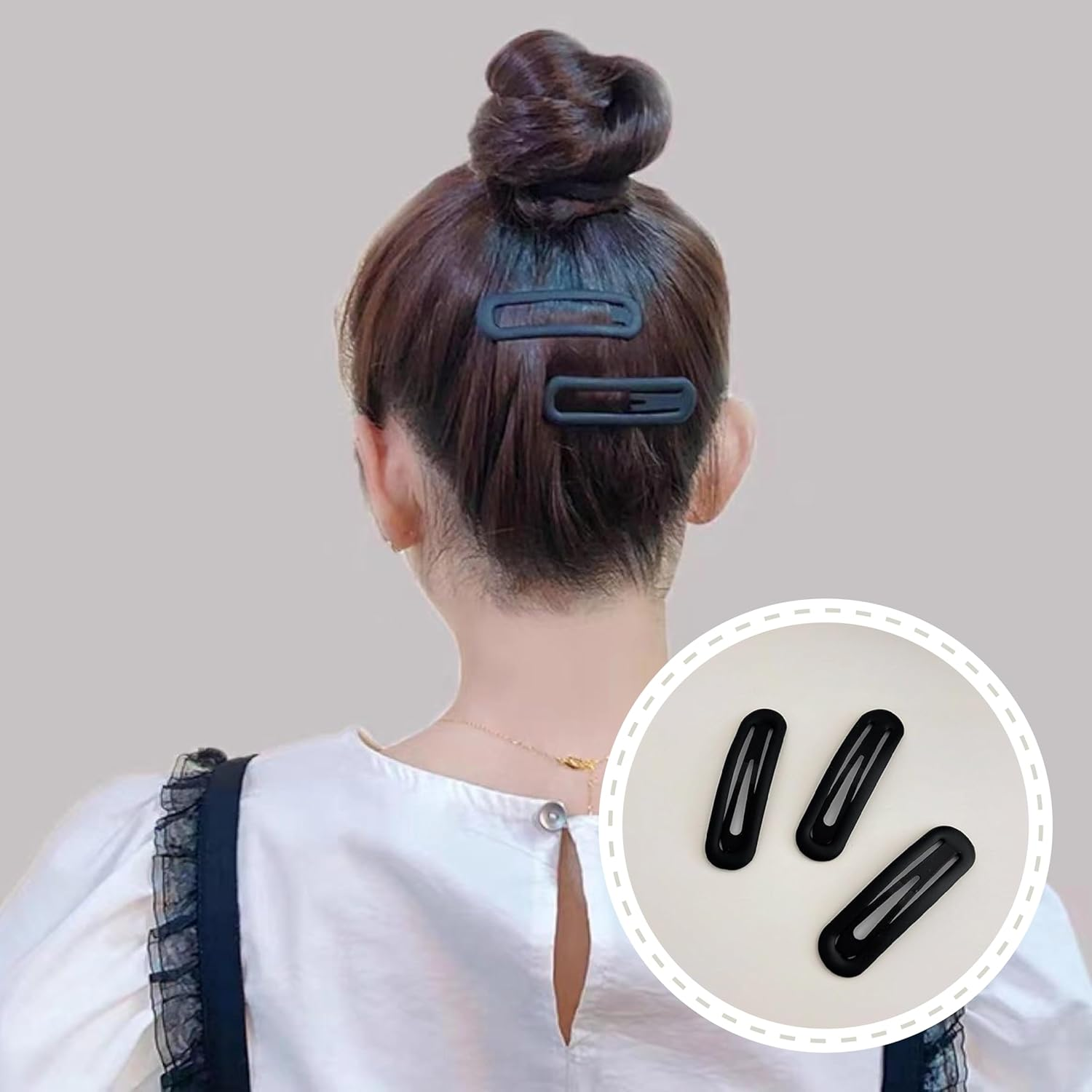 OYIWINMI Women'S Hair Clips, Pack of 15, Hair Clips Girls, Small Hair Clips for Thick, Thin and Fine Hair image number 5