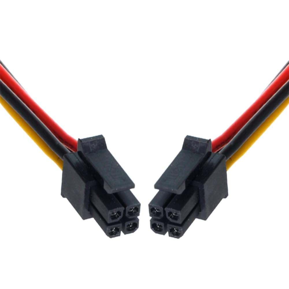 NFHK ATX Molex Micro Fit Connector 4Pin Male to Male Power Cable 60Cm image number 2
