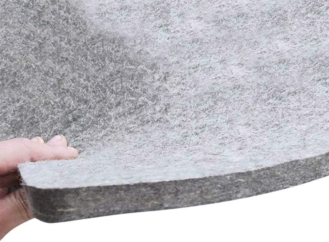 Wool Ironing Pad, 0.5 Inch Thick Moisture Wicking Wool Ironing Mat, Gray, for Travel Use, Clothing (Assorted Color #81) image number 1