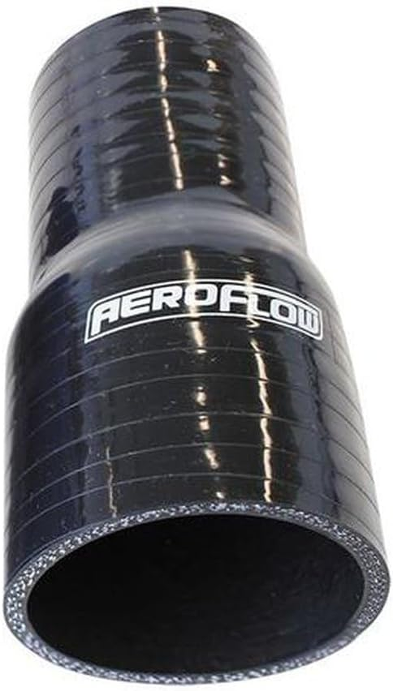 Aeroflow AF9201-162-137 Black Straight Silicone Hose Reducer 40Mm to 35Mm ID