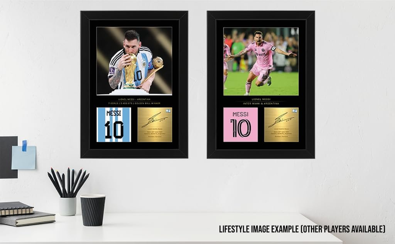 Win FC Jude Bellingham A4 Digital Signed Mounted Photo Display Real Madrid Fan Gift image number 1