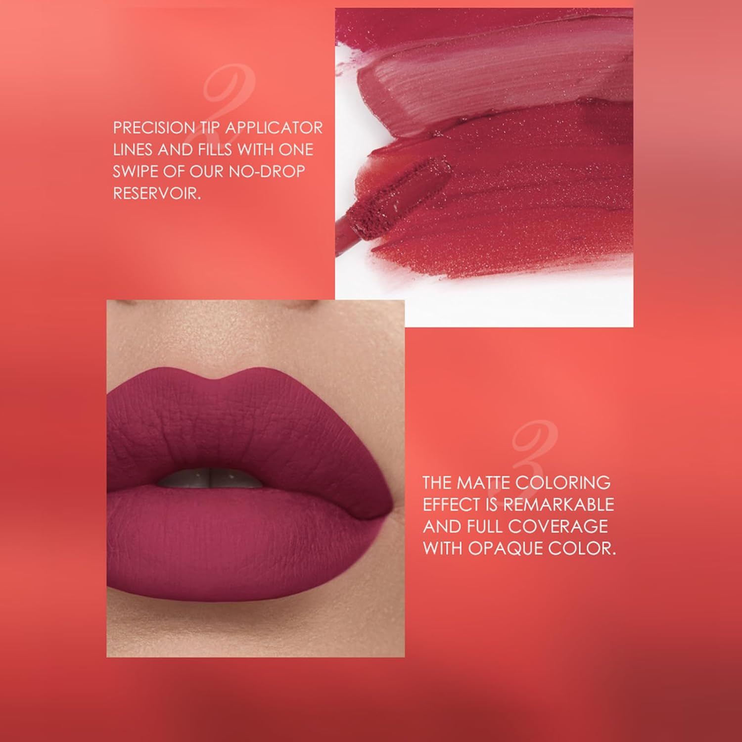 Enmart 12Pcs Lipstick Makeup Set, 2 in 1 Lip Liner Lip Gloss Set, Matte Liquid Lipsticks, Lip Liners Pencil, Long Lasting Waterproof Moisturizer Pigmented Lipstick, Beauty Lip Cosmetics for Girls image number 1