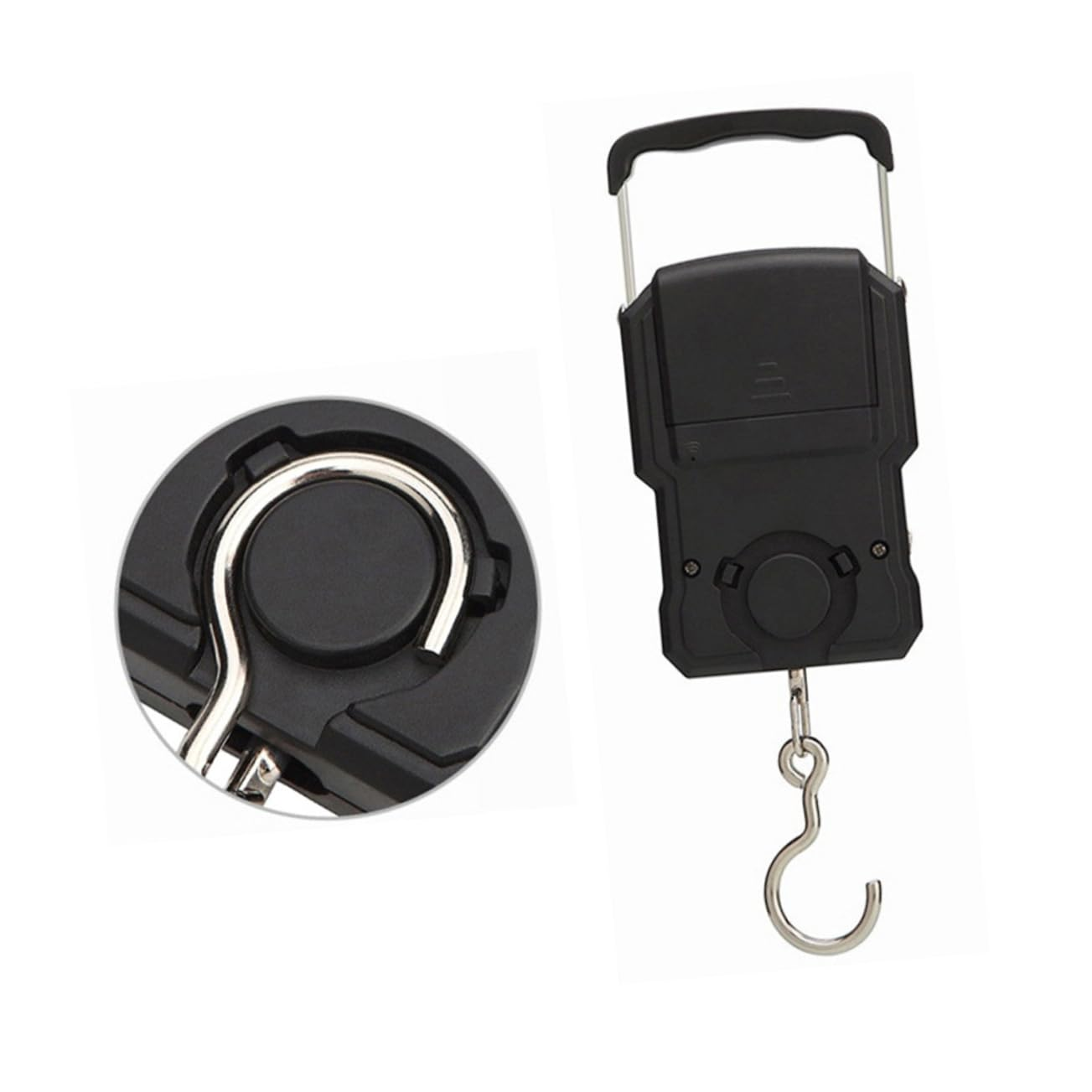 LIFKOME 75Kg Portable Luggage Scale Digital Handheld Hanging Weighing Scale LCD Display for Travel Suitcase Gear image number 1