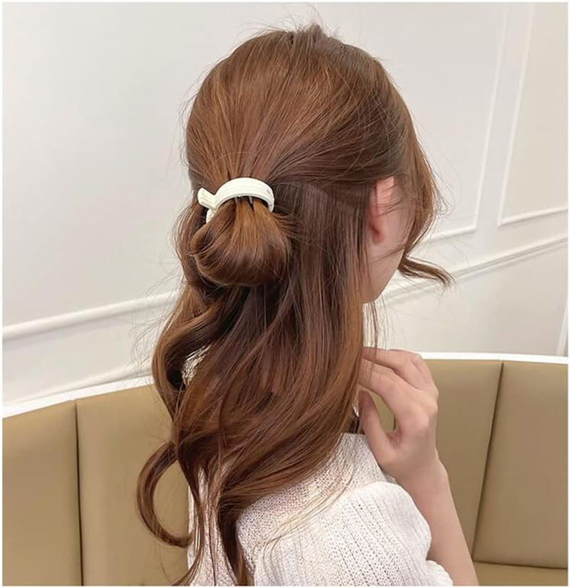 Shark Hair Clips Medium Size Hair Clamps for Girls Matte Hair Claw Clips for Ponytail Hairpin Non Slip Jaw Clips for Hair Styling Accessories for Women 3Pcs image number 1