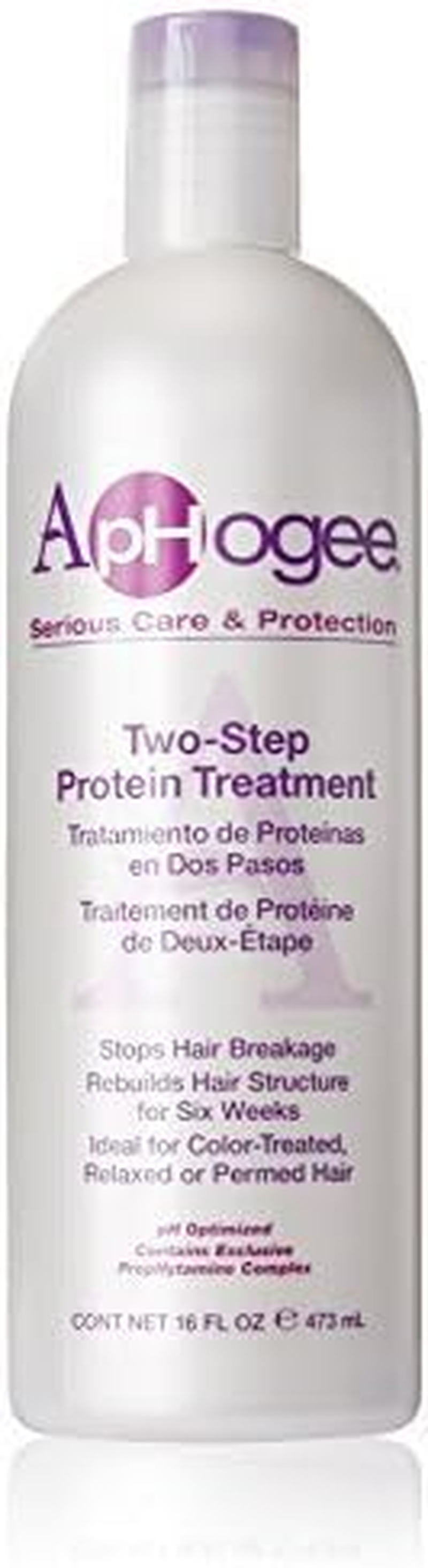 Aphogee Two-Step Treatment Protein Conditioner for Damaged Hair 16 Oz. (473 Ml) - Bottle, 1 Lb image number 1