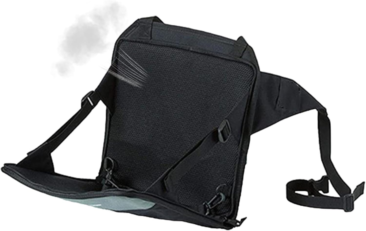 Kid Luggage Seat | Kid Luggage Seat | Child Travel Accessories | Travel Seat for Kids Carry-On Luggage for Comfortable Kids Children Outift with 13.58X12.99 Inches Black image number 2