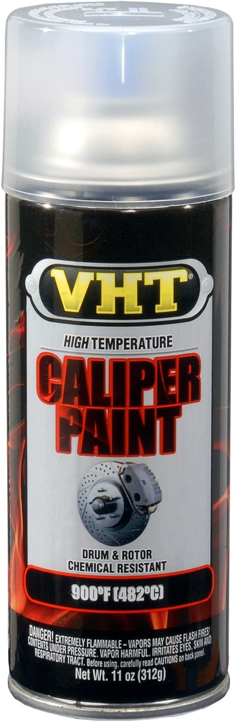 VHT Paint, Brake, High-Temperature, Gloss, Clear, 11 Oz., Aerosol Spray Can, Each image number 4