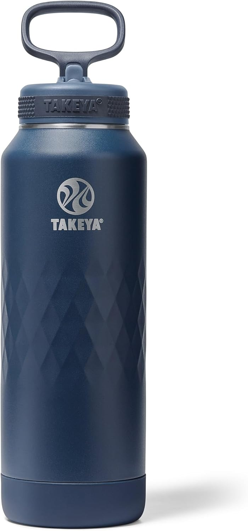 Takeya Sport 40 Oz Triple-Insulated Stainless Steel Water Bottle, Straw Lid &ndash; Leakproof, Sweatproof, Bpa-Free, Keeps Drinks Cold 36 Hrs, Hot 14 Hrs &ndash; Moonlight image number 1