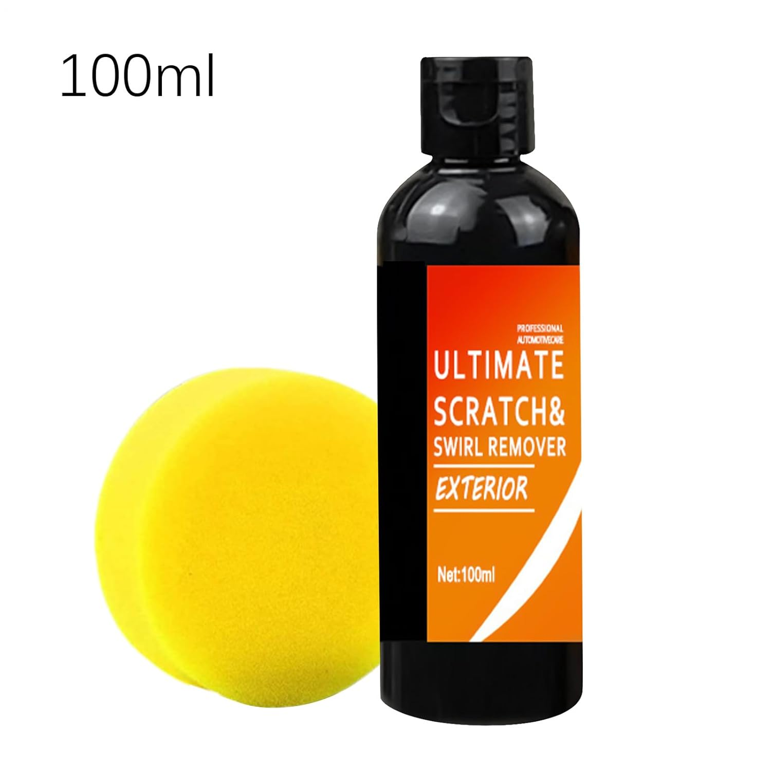 Scratch Repair Remover, 100Ml Car Scratch Remover for Vehicles Paint, Car Wax Polish, Ca R Paint Scratches Repair Paste, Polishing Compound for Vehicles Deep Scratches(With Sponge) image number 2