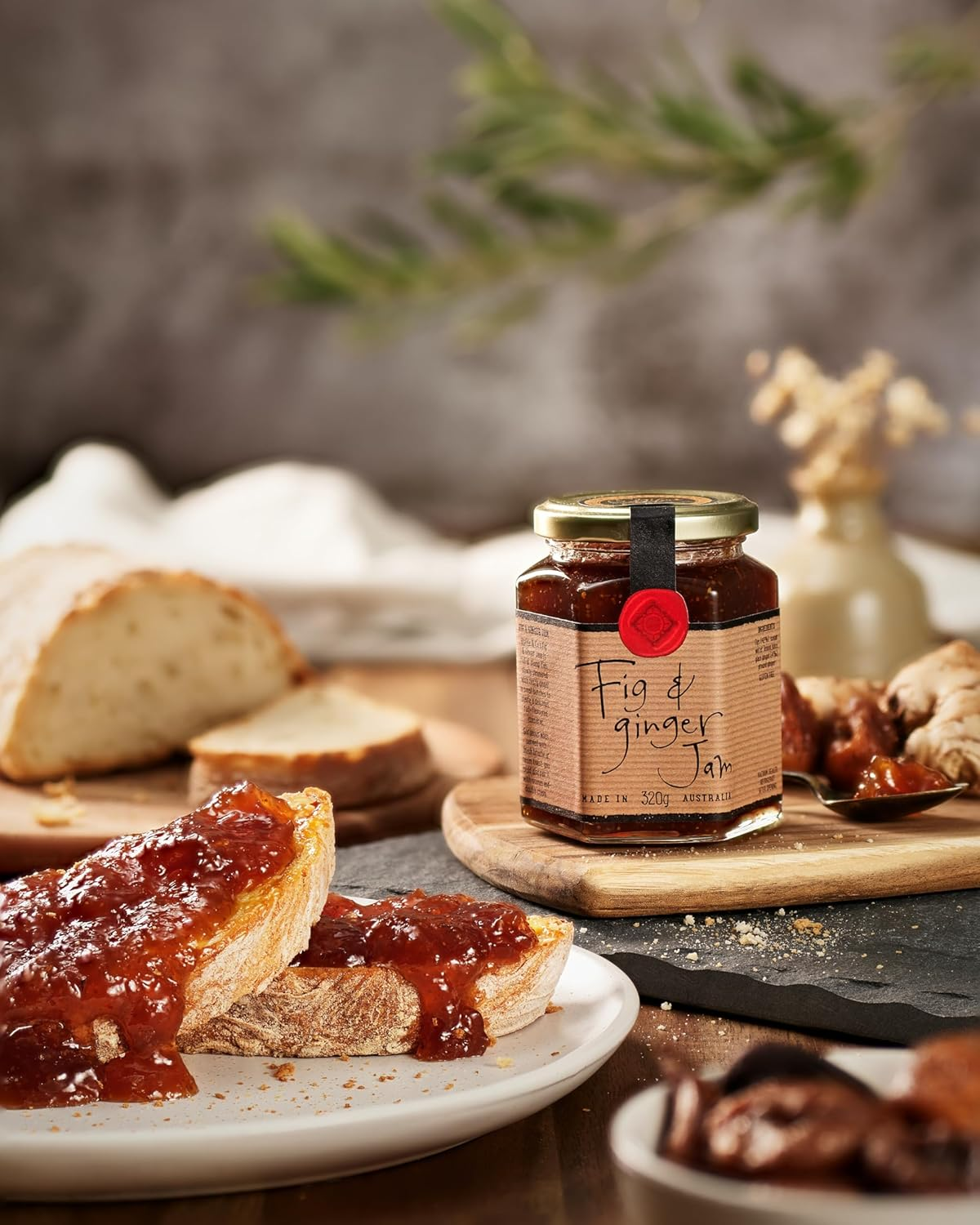 Ogilvie & Co Fig and Ginger Jam 320 G image number 1