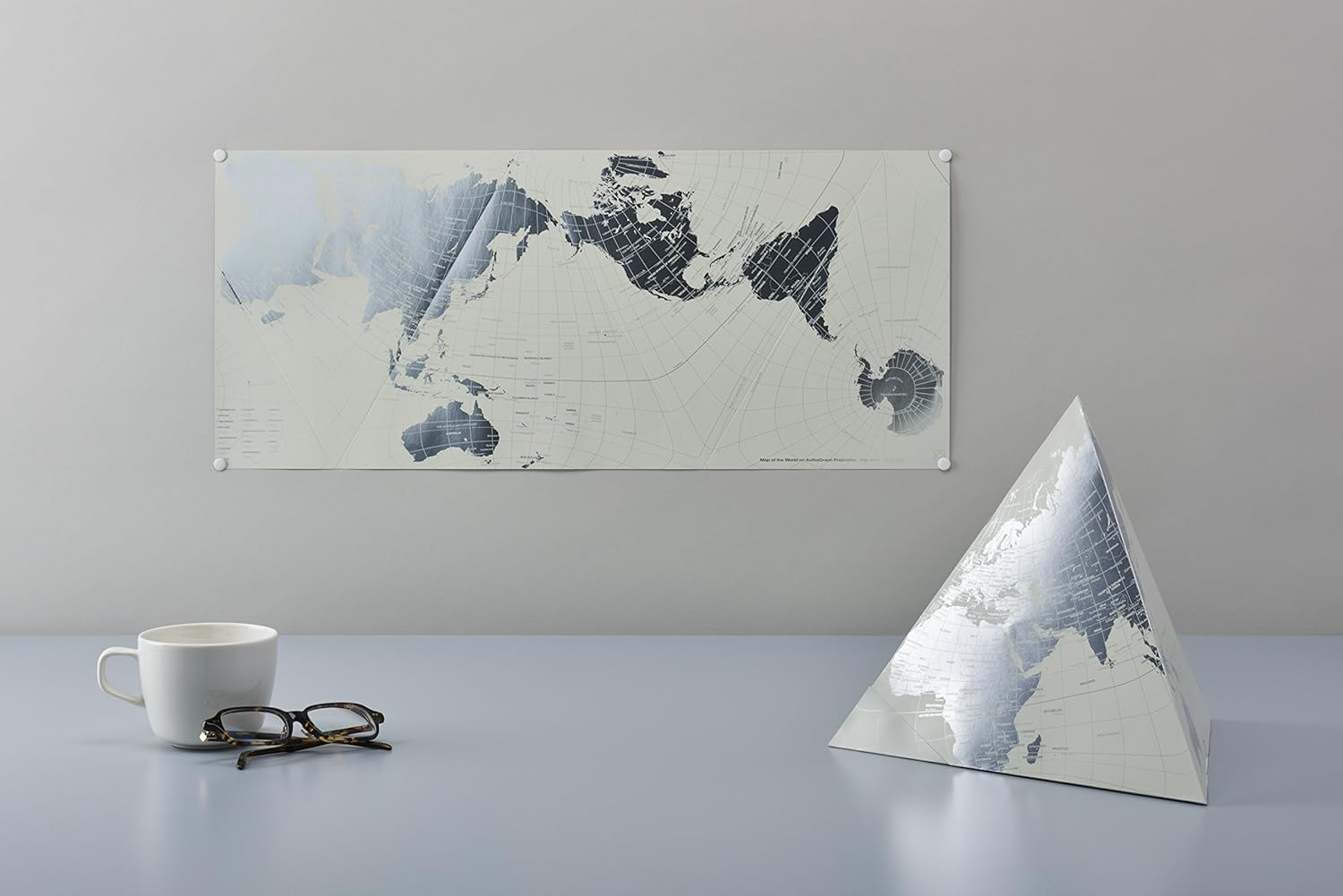 Geografia World Map Authagraph Platinum M-PL image number 4