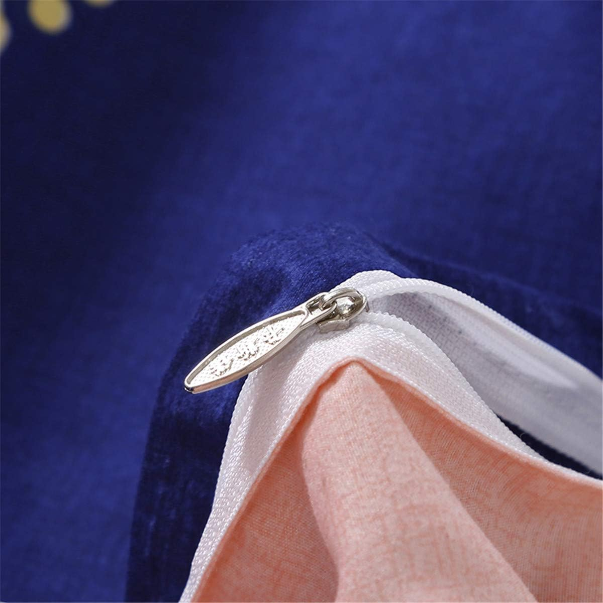 Duvet Cover Set 4 Pieces Single Queen King Twin Full, Morbuy 4 Pcs Bedding Set Reversible Printed Microfiber Soft with 1 Quilt Cover 2 Pillowcases 1 Sheets (220X240Cm,Unicorn) image number 7