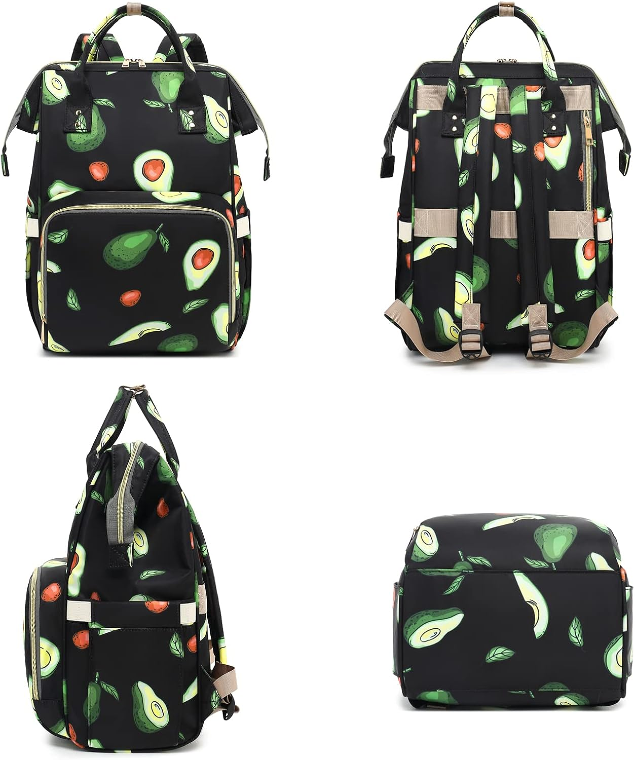 Laptop Backpack for Women, College Bookbag School Backpack Work Business Travel 15.6 Inch Computer Backpacks image number 5