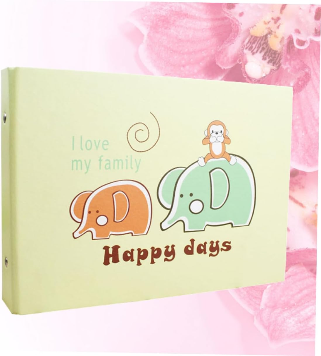 1Pc Light Pattern DIY Photo Album Creative Commemorative Book Pictures Album for Memorable Moments Present for Friends and Family image number 6