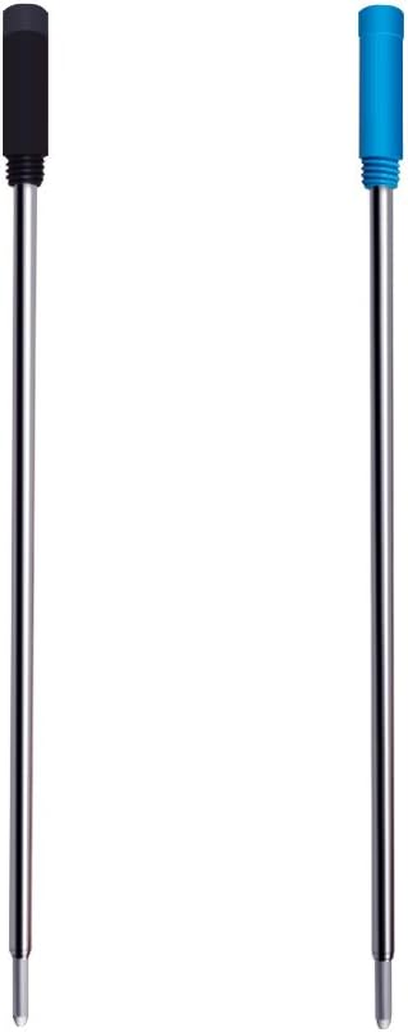 4.5&rdquo; Replaceable Ballpoint Pen Refills, 30 Pack Smooth Writing Ballpoint Refills for Cross Style Pen (Black and Blue Ink Refills) image number 3