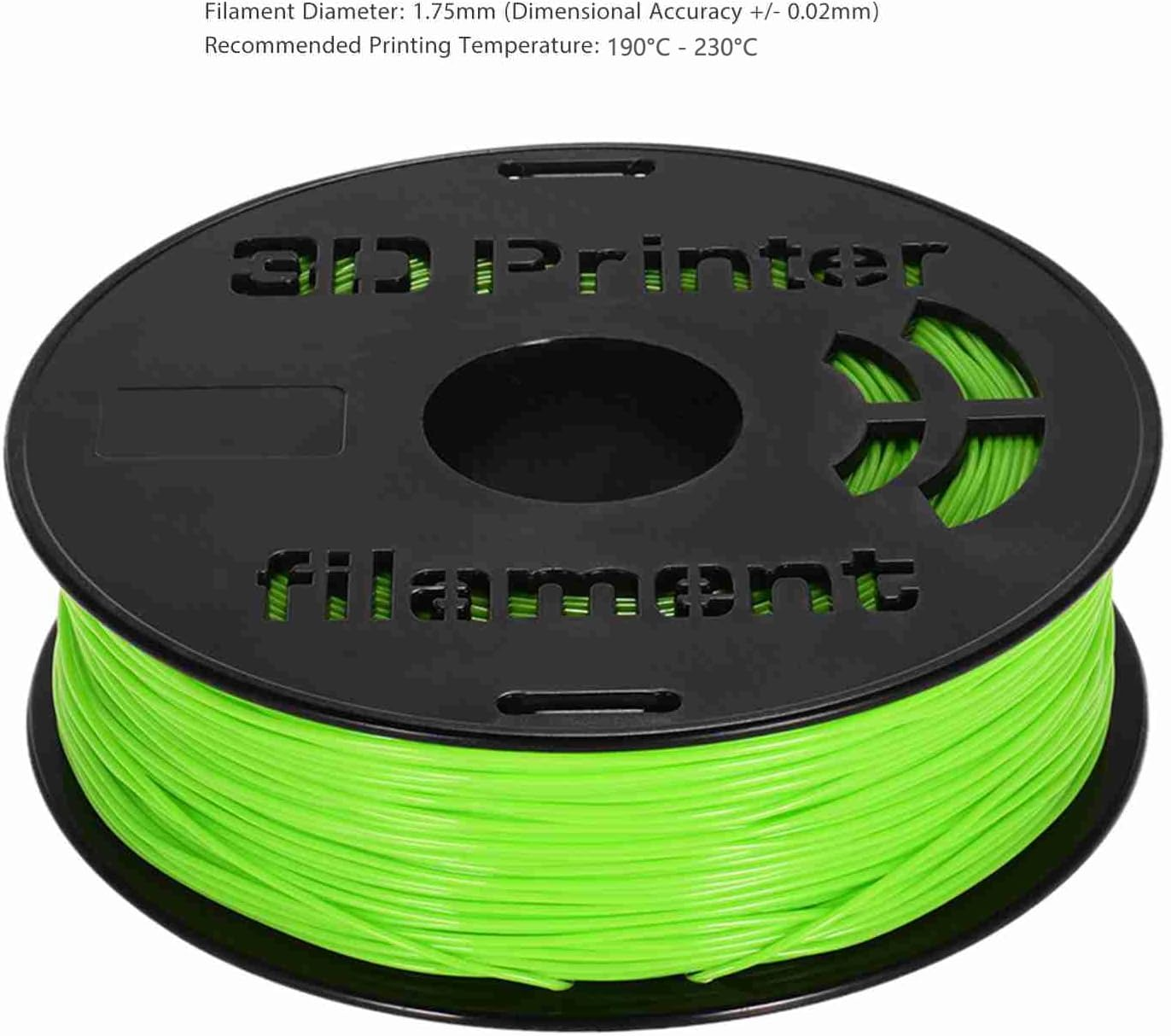 Domary Flexible TPU Filament 1KG 1.75MM Supplies 3D Printer Drawing PENS (Green) image number 2