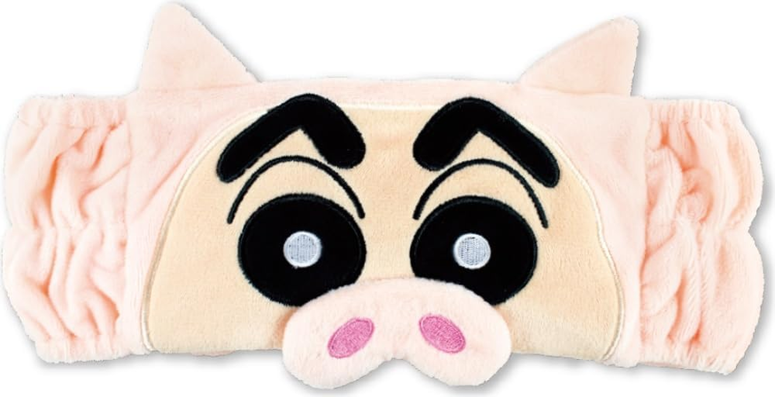 Tees Factory KS-5537647BU Crayon Shin-Chan Hair Band Henshin Shin-Chan Pigs H9 X W 9.3 Inches (23.5 Cm) image number 1