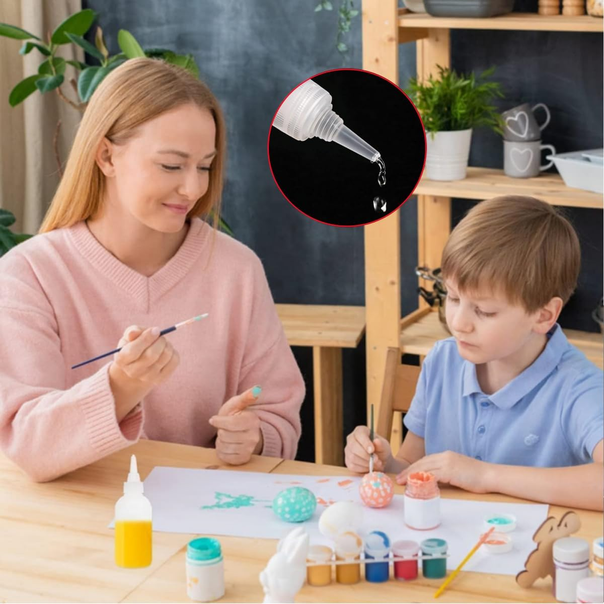 5 Pcs Plastic Squeez Liquid Dropper Fill Bottle,Needle Applicator Tip Bottles,Needle Glue Bottle,Plastic Bottles,Small Empty Squeeze Bottles image number 5