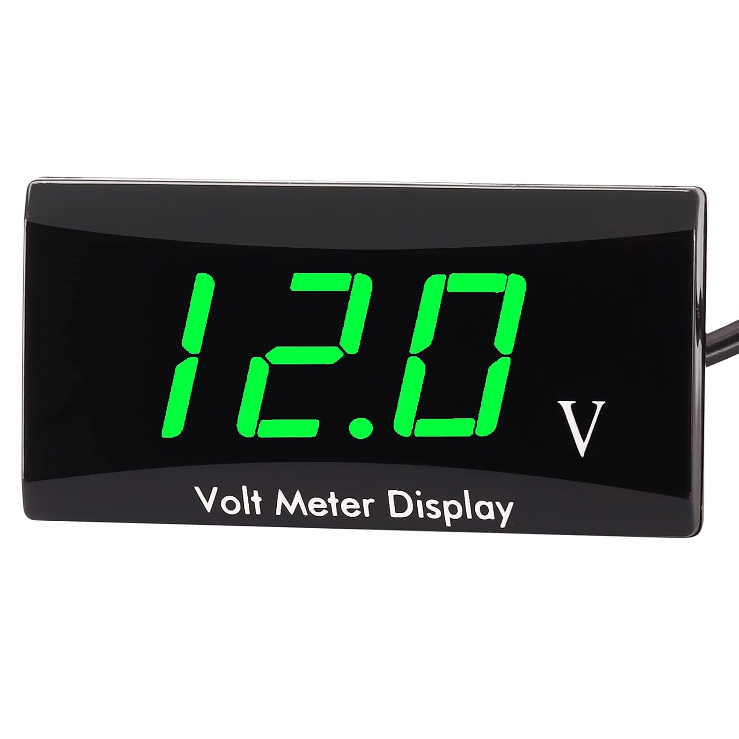 [Upgraded Version]Kinstecks Motorcycle Voltmeter DC 12V Digital Voltmeter Gauge LED Display Voltage Meter for Motorcycle Car Battery Voltage Monitor-Green image number 4