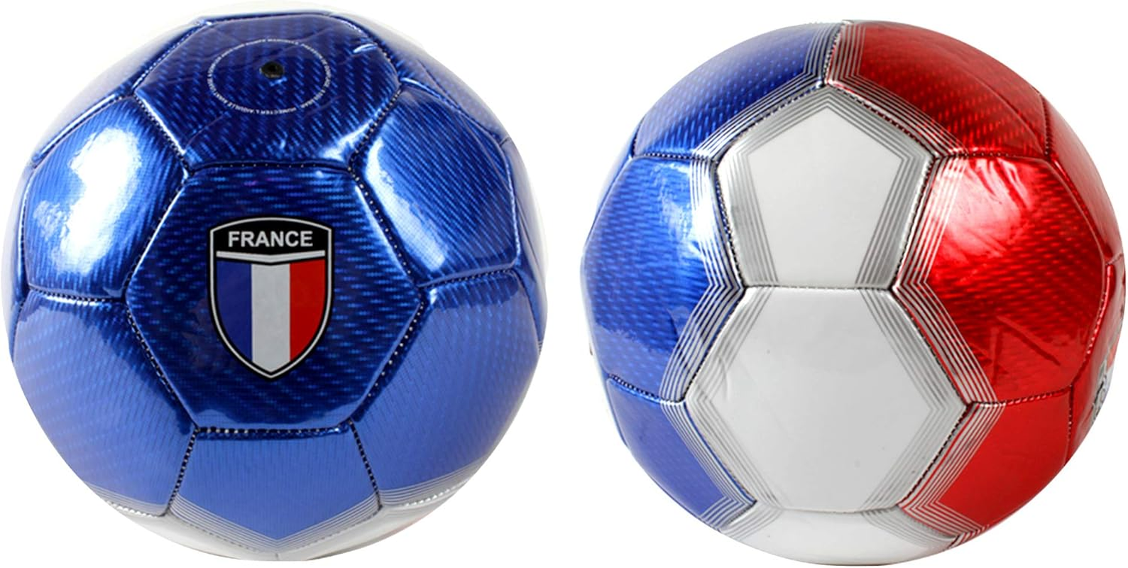 SPORTSIDE France T5 Soccer Ball - Blue - 46688-22Cm - Outdoor Game from 36 Months