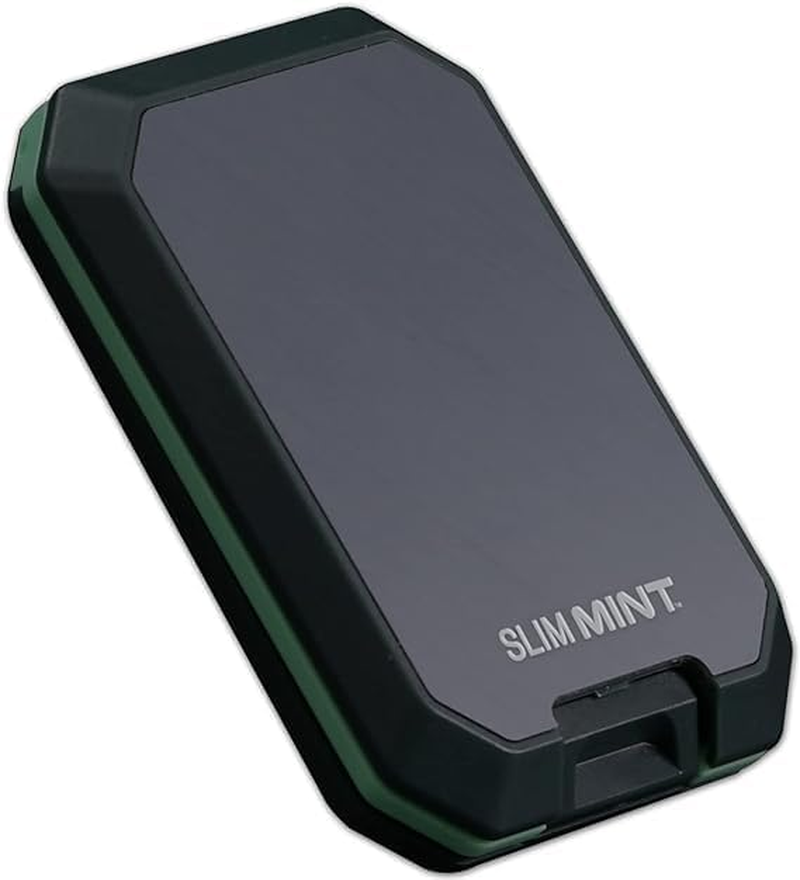 Slim Mint Ultra-Thin Rfid-Blocking Wallet, Aluminum Outer Shell, Crush-Resistant, Easy to Carry, Reach Cards & Cash with a Touch of a Button, AS-SEEN-ON-TV, ID Theft Protection