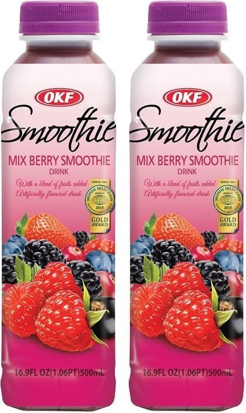 OKF Mix Berry Smoothie Drinks 500 Ml image number 1
