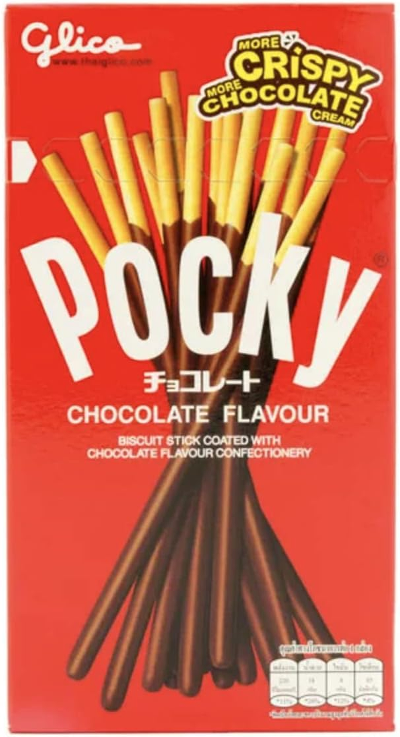 Pocky HAPPY PACK (6 Packs) - Chocolate, Biscuit & Cream, Strawberry, Mango, Banana, Matcha Green Tea image number 2
