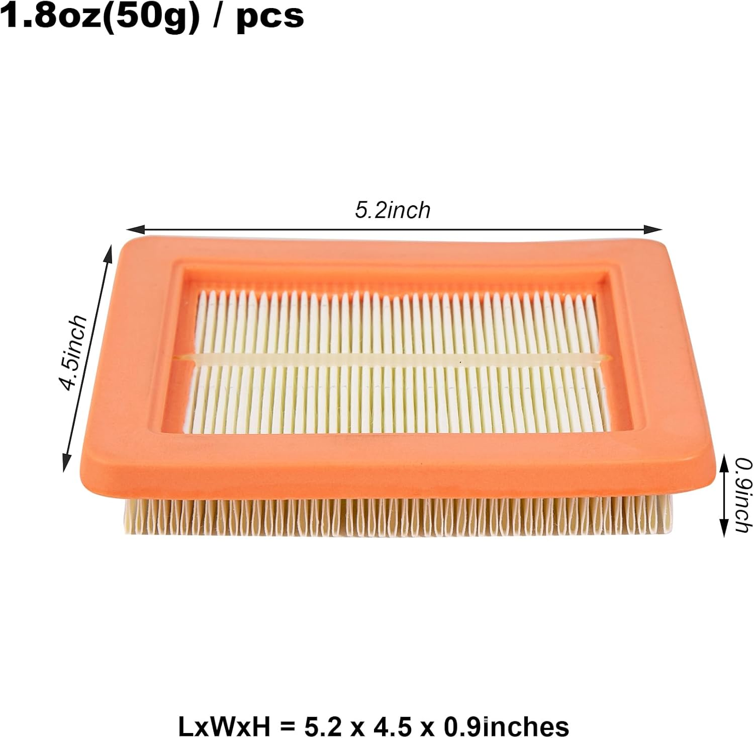 ZLKSKER 17211-Z8B-901 Air Filter Element Compatible with Honda GCV160LA1 HRR216 HRS216 HRN216 HRZ216 GCV190LA HRB217 EB2800I A, Walk behind Mower Air Cleaner, 2Pcs image number 5