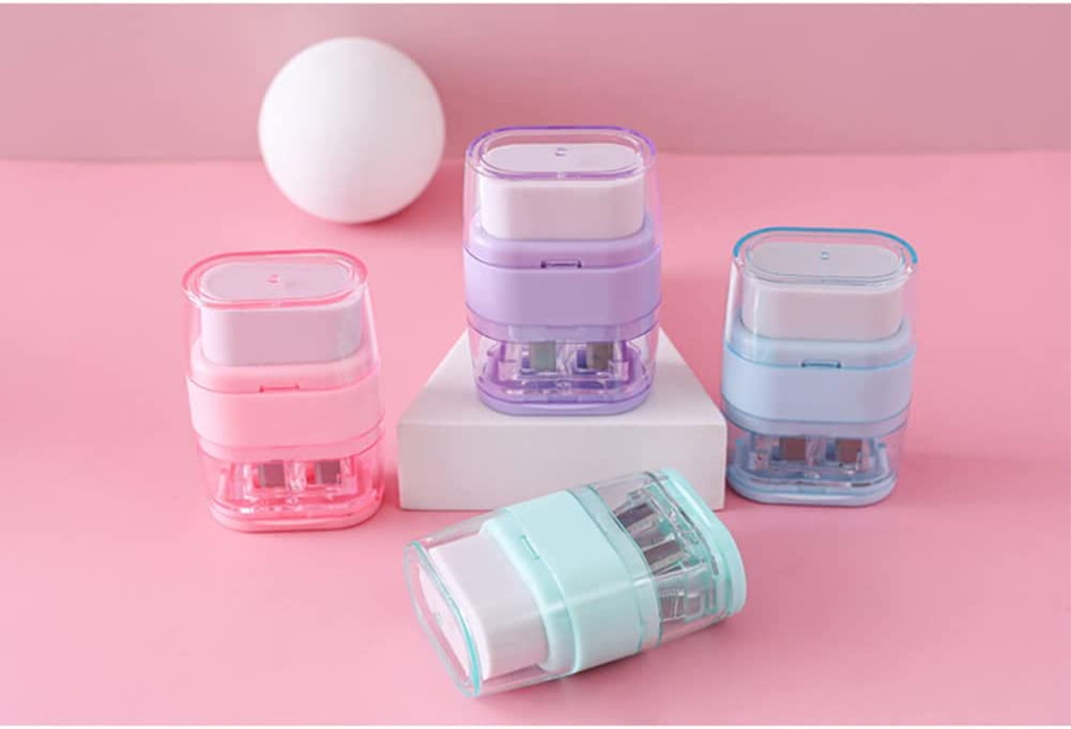 4 PCS Manual Pencil Sharpener with Eraser, Double Hole Multicolored Sharpener with Eraser Fun Stationery Back to School Supplies, Classroom Rewards, and Birthday Party Favors image number 3