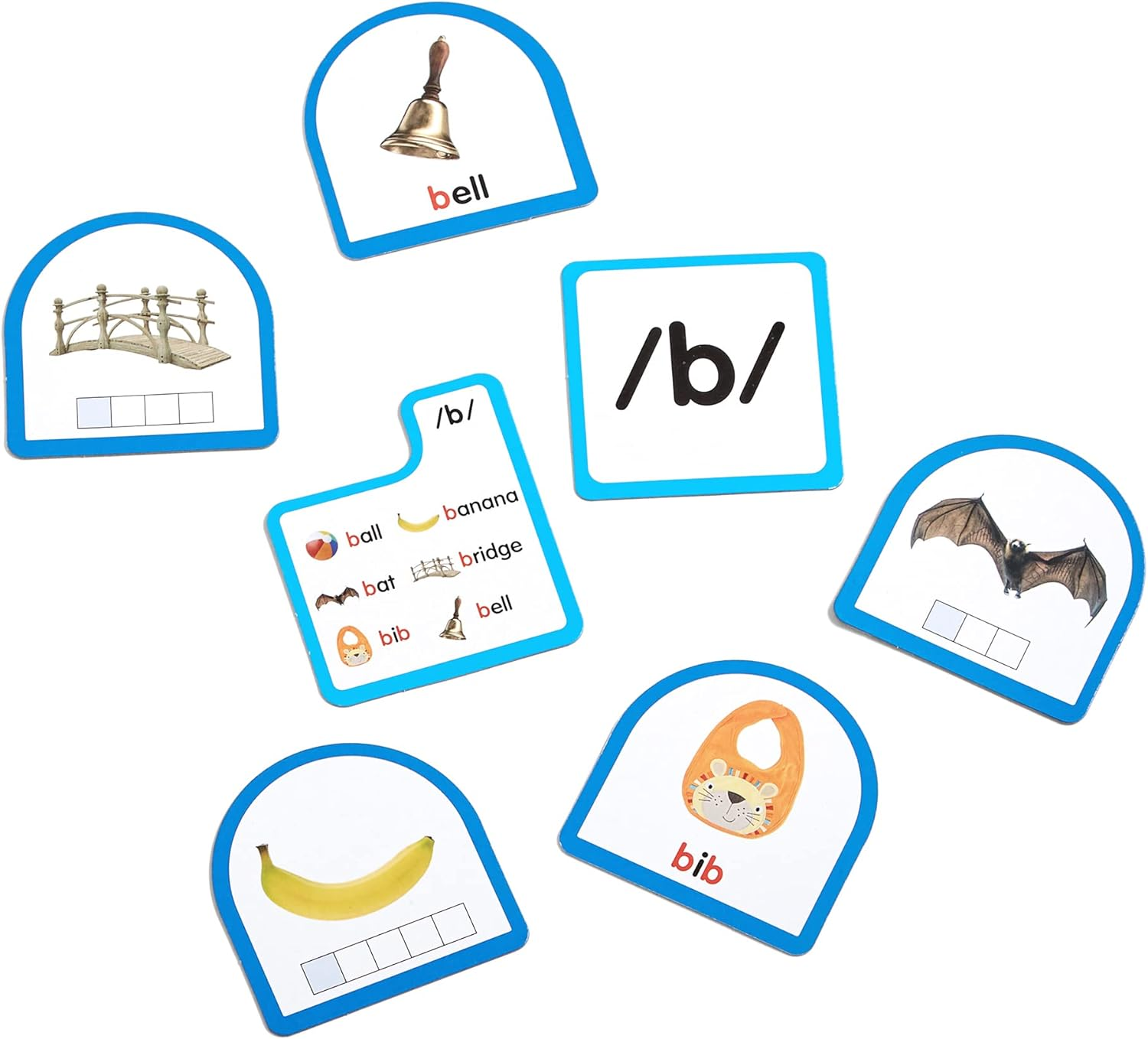 Hand2Mind Sort That Sound! Activity Set​, Phonemic Awareness, ESL Teaching Materials, Science of Reading Manipulatives, Letter Sounds for Kindergarten, Speech Therapy Tools, Phonics Flash Cards image number 6