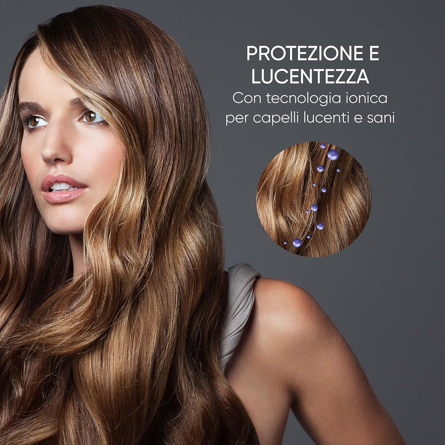 SEVERIN S-Style 'Speed Pro' Hair Dryer, Powerful and Durable, with Ion Technology, Diffuser and Concentrator, 2,000 W, Anthracite, HT 0171 image number 6