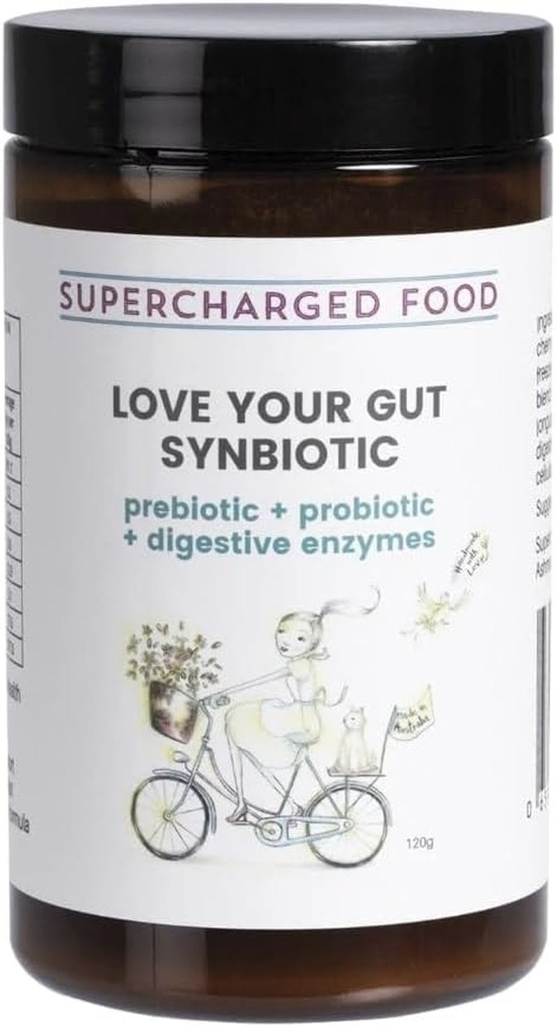 Synbiotic Blend 120G | Probiotic & Prebiotic Food Supplement | Daily Gut Harmony | by Lee Holmes' Supercharged Food | Trusted since 2012 image number 1