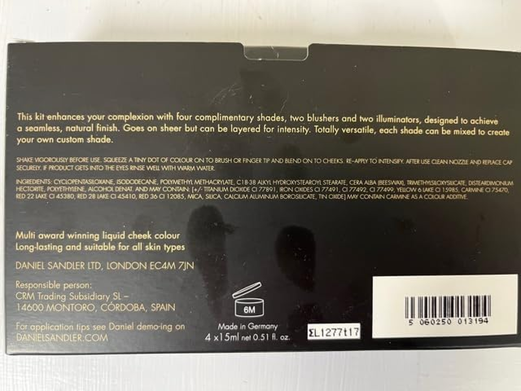 Daniel Sandler Watercolour Liquid Customisable Colour Set for Cheeks image number 1