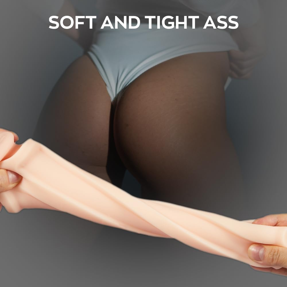 Large Realistic Anal Masturbator Mens Masturbation Cup Male Ass Stroker Sex Toy