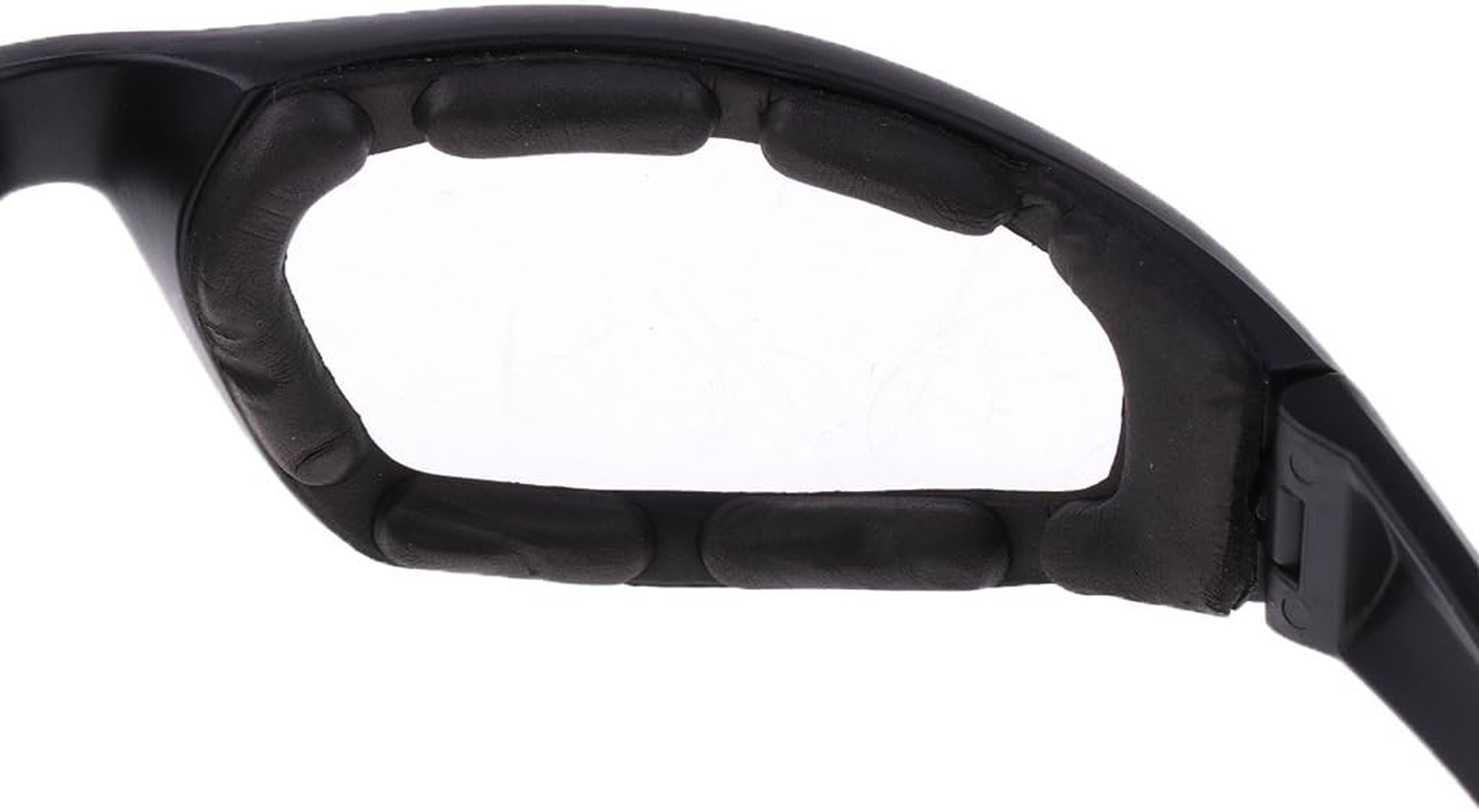Blesiya 3 Pair Combo Motorcycle Riding Glasses Wind Resistant Padded Comfortable image number 2