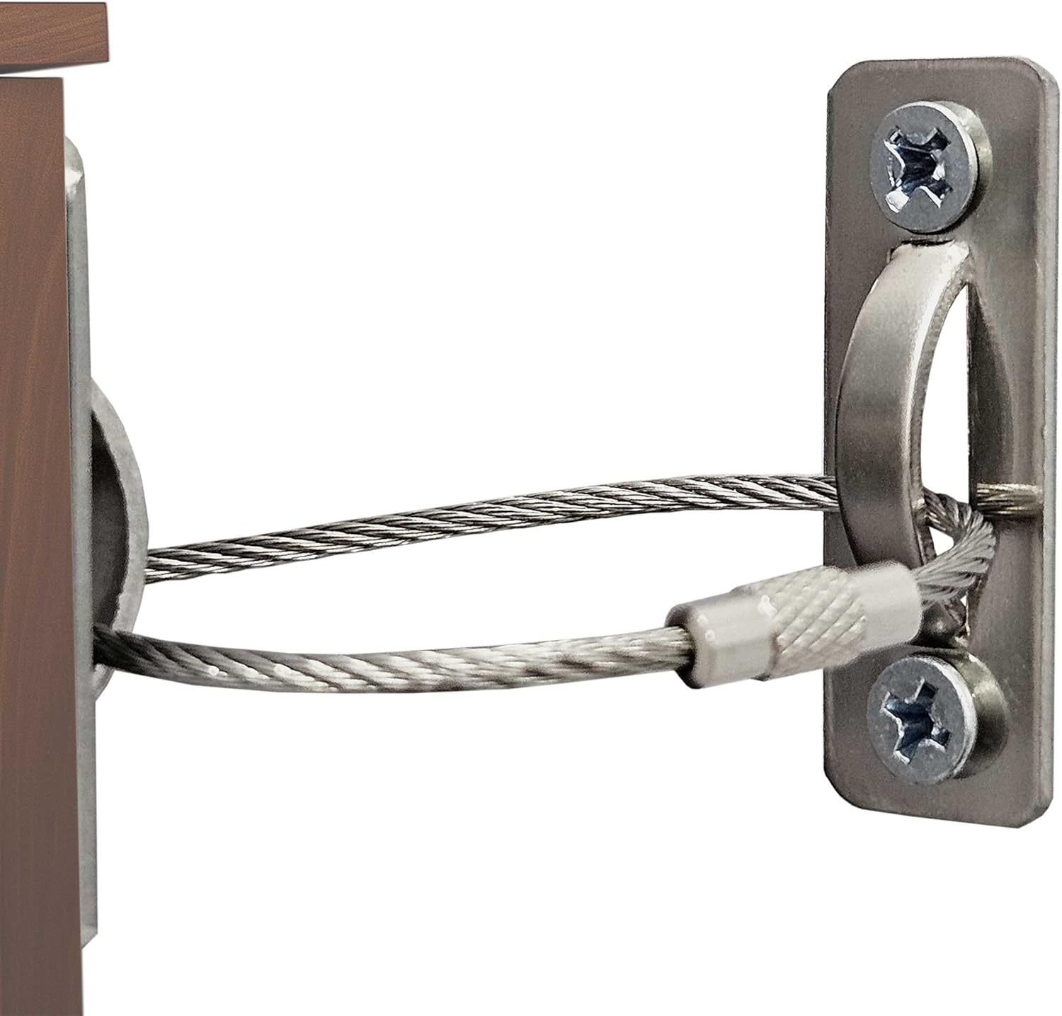 6 Sets anti Tip Furniture Anchors for Baby Proofing, Earthquake Straps, Furniture Secure to Wall Anchors, Childproof and Home Safety, 10In image number 2