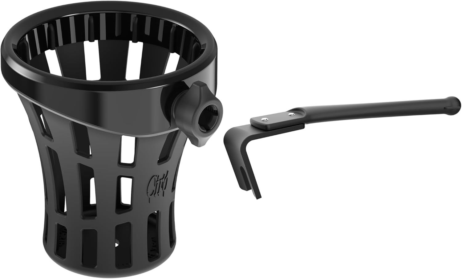 GEN 2 BIG ASS&reg; Drink Holder with Passenger Mount (Black, '14-UP)