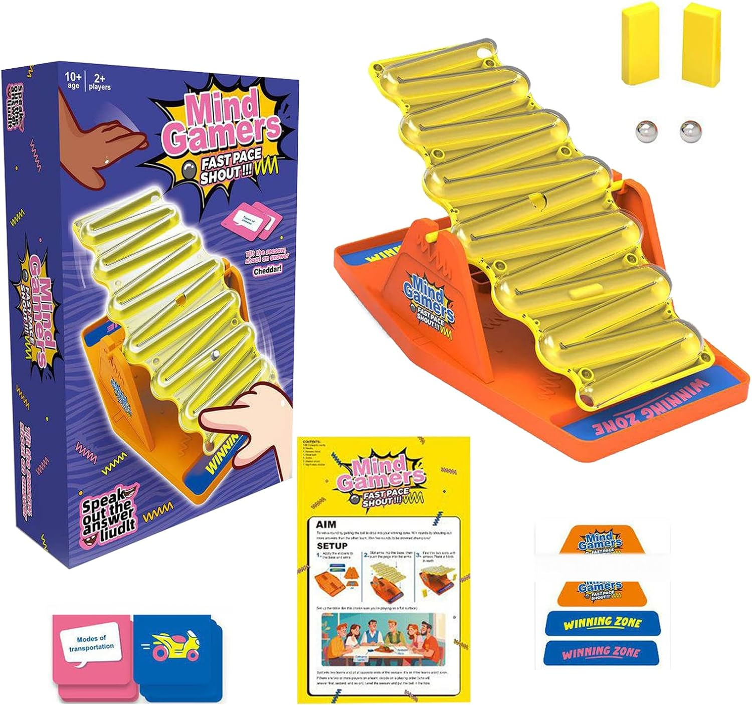 Tilt N Mind Gamers Strategy Board Game for Adults & Families (Ages 8+) | Fast-Paced Adult-Friendly Party Game | Award-Winning Family Night Activity image number 6