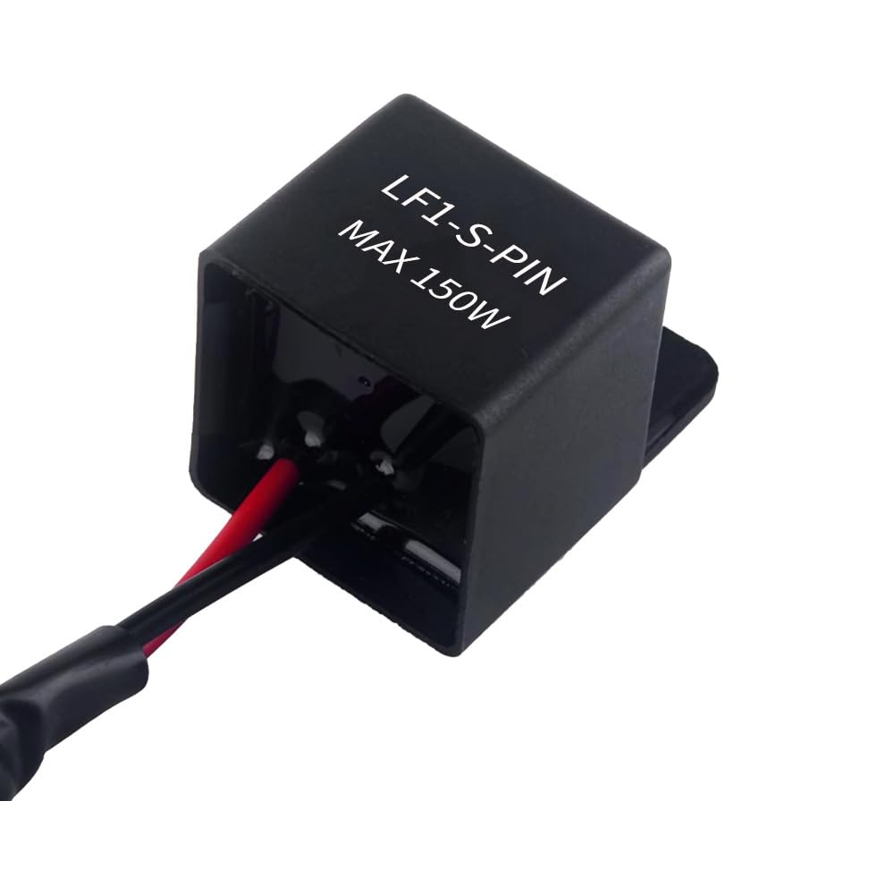 Blyilyb LED Flasher Relay for Motorcycle Turn Signal Light (Pack of 1)