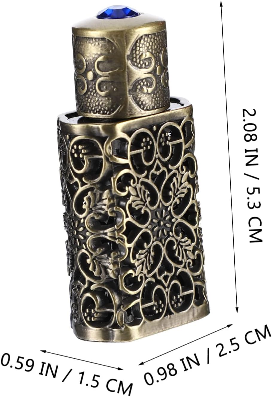 3Pcs Quality Metal Perfume Travel Atomizer Essential Oil Spray Bottle Oil Sprayer Perfume Decanting Compact Bottle image number 6