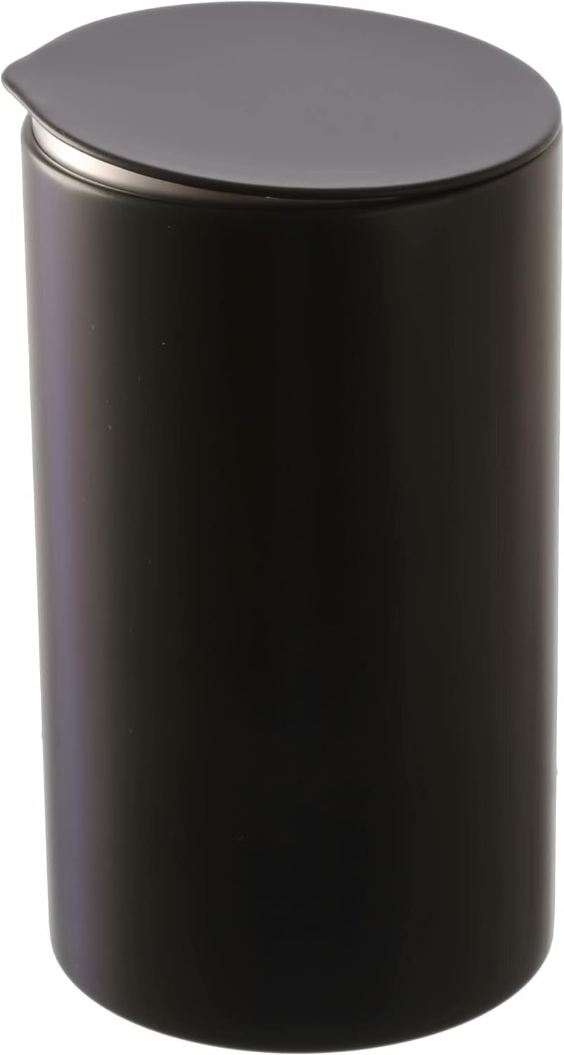 Dosenritter 6 X round Spice Jars/Tea Canisters, Aroma-Tight, Made of Metal, for Each Approx. 140 G, Earl Grey, Approx. 230 G Spice Powder, 12.8 X 7.4 Cm (H X D), Also Ideal as a Supplement, Sugar Or