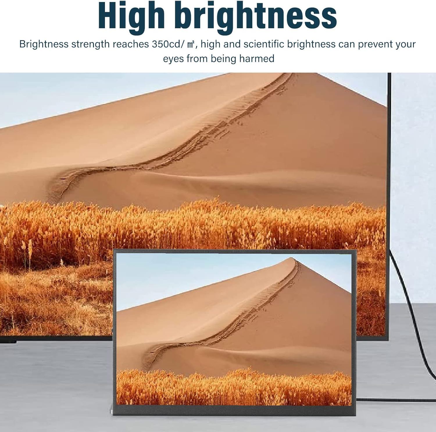 8.9 Inch Portable Touchscreen Monitor, Type-C Gaming Display for Laptop, for Xbox, for Banana Pi, Travel Second Screen image number 6