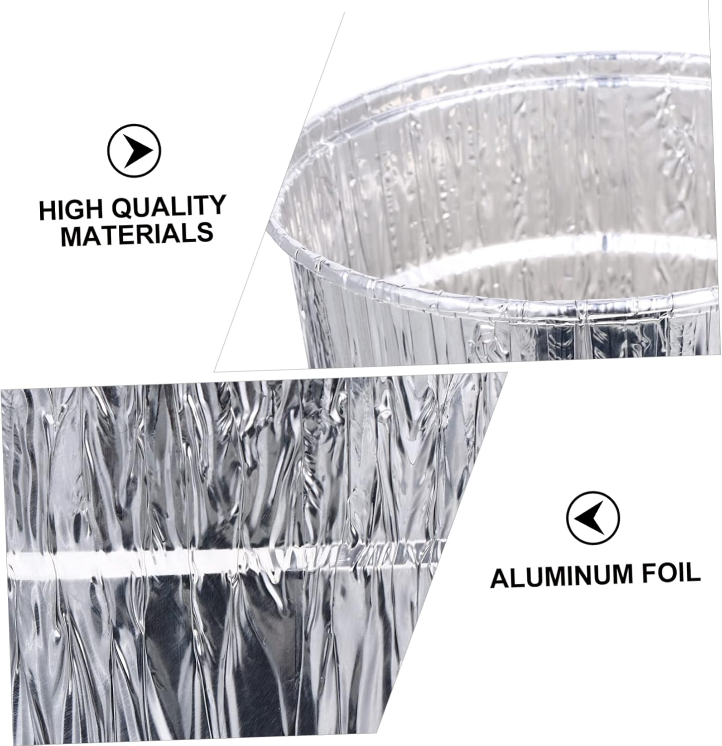 12Pcs Disposable BBQ Foil Lining for Grease Bucket Durable Galvanized Foil Liners for Pellet Grills Easy to Use Replace for Home Party Camping image number 5