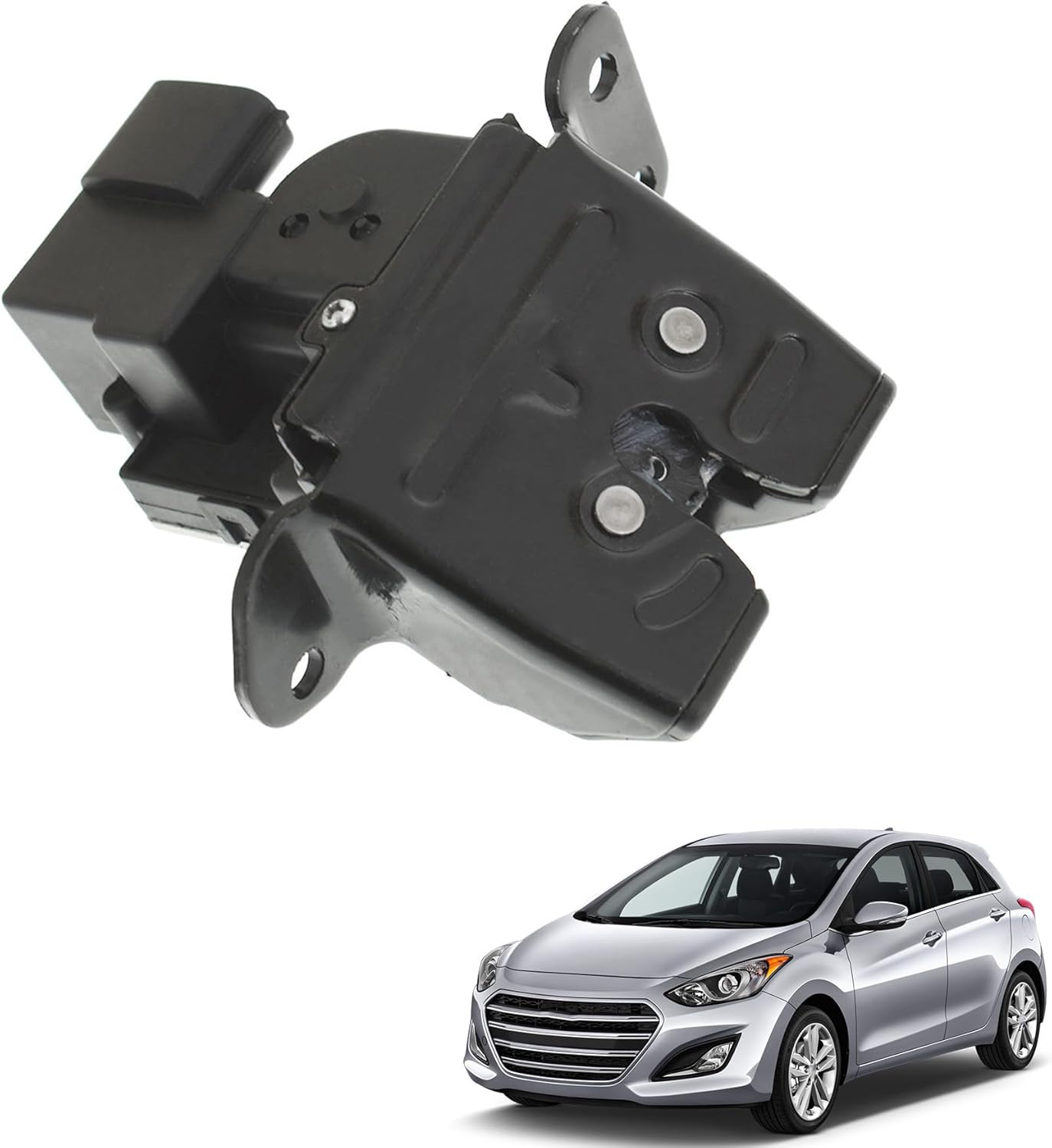 Tailgate Latch Assembly Tailgate Trunk Door Lock Actuator 81230-A5000 Replacement for Elantra GT I30 2013-2017